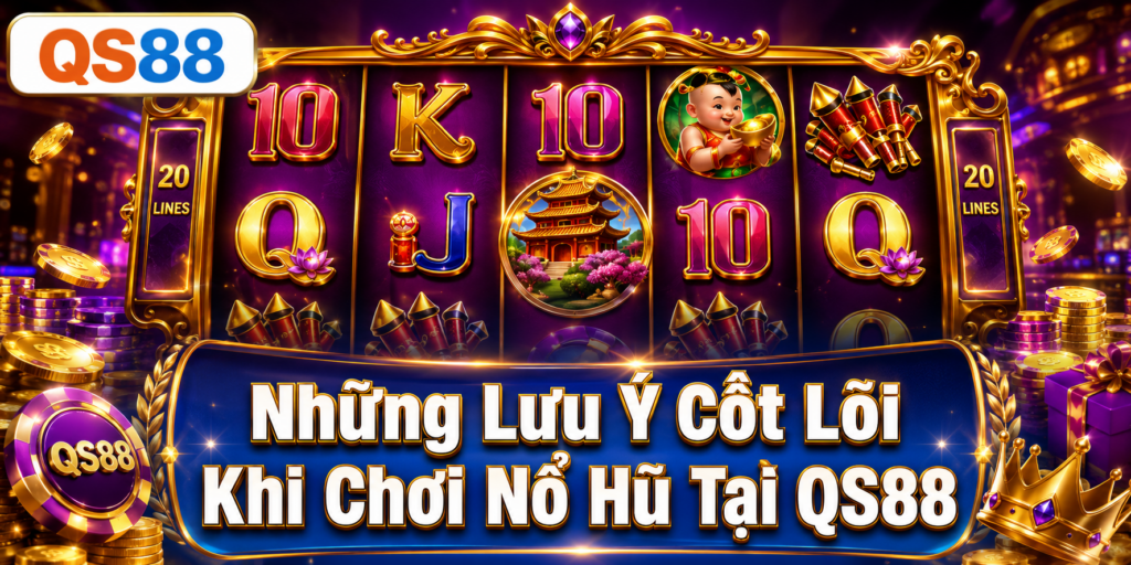 Những lưu ý cốt lõi khi chơi nổ hũ QS88