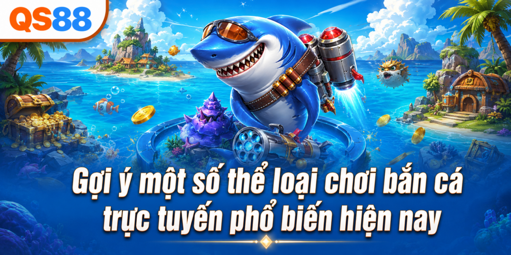 Một số thể loại chơi bắn cá QS88
