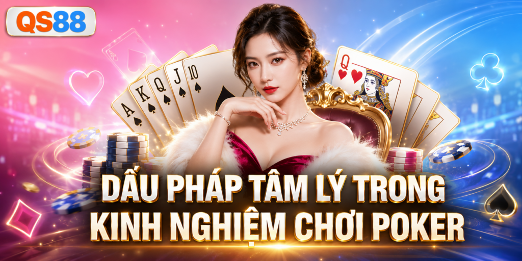 Đấu pháp tâm lý trong kinh nghiệm chơi Poker